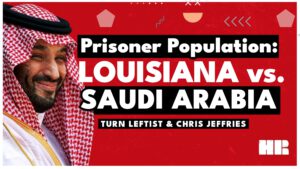 Louisiana has 5 times more Prisoners than Saudi Arabia